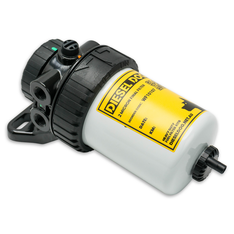 Load image into Gallery viewer, Diesel Dog Fuel Filter Kit - Landcruiser 70 Series - with Compressor
